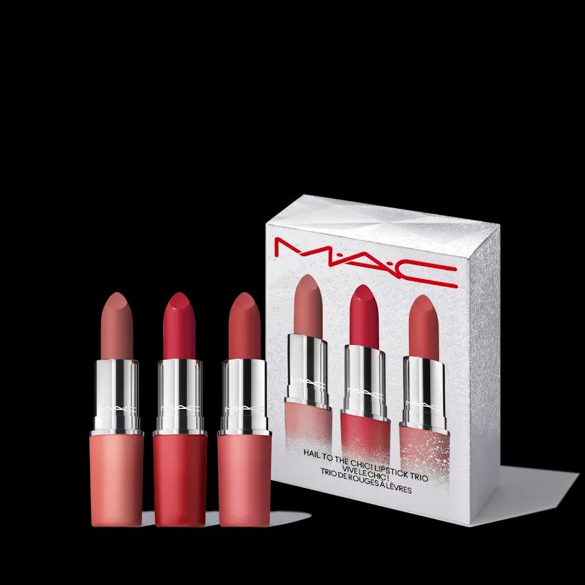 Зображення товару MAC Cosmetics Holiday Hail To The Chic! Lipstick Trio подарунковий набір