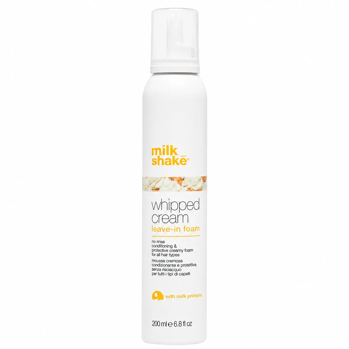 Зображення товару Незмивна крем-пінка для зволоження волосся Milk Shake Whipped Cream Leave-in Foam