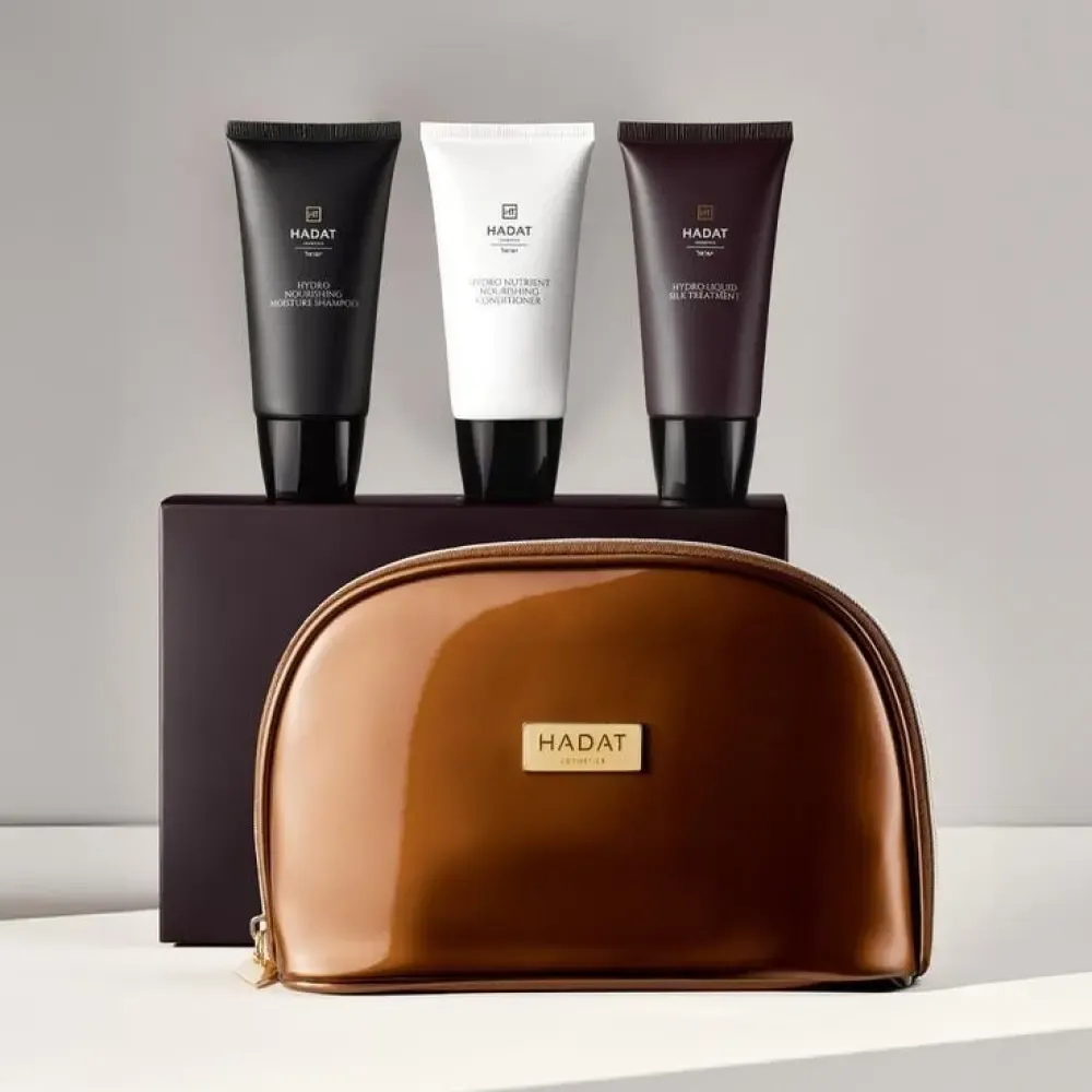 Набір “Рідкий шовк” HADAT HYDRO SILK HAIR SET