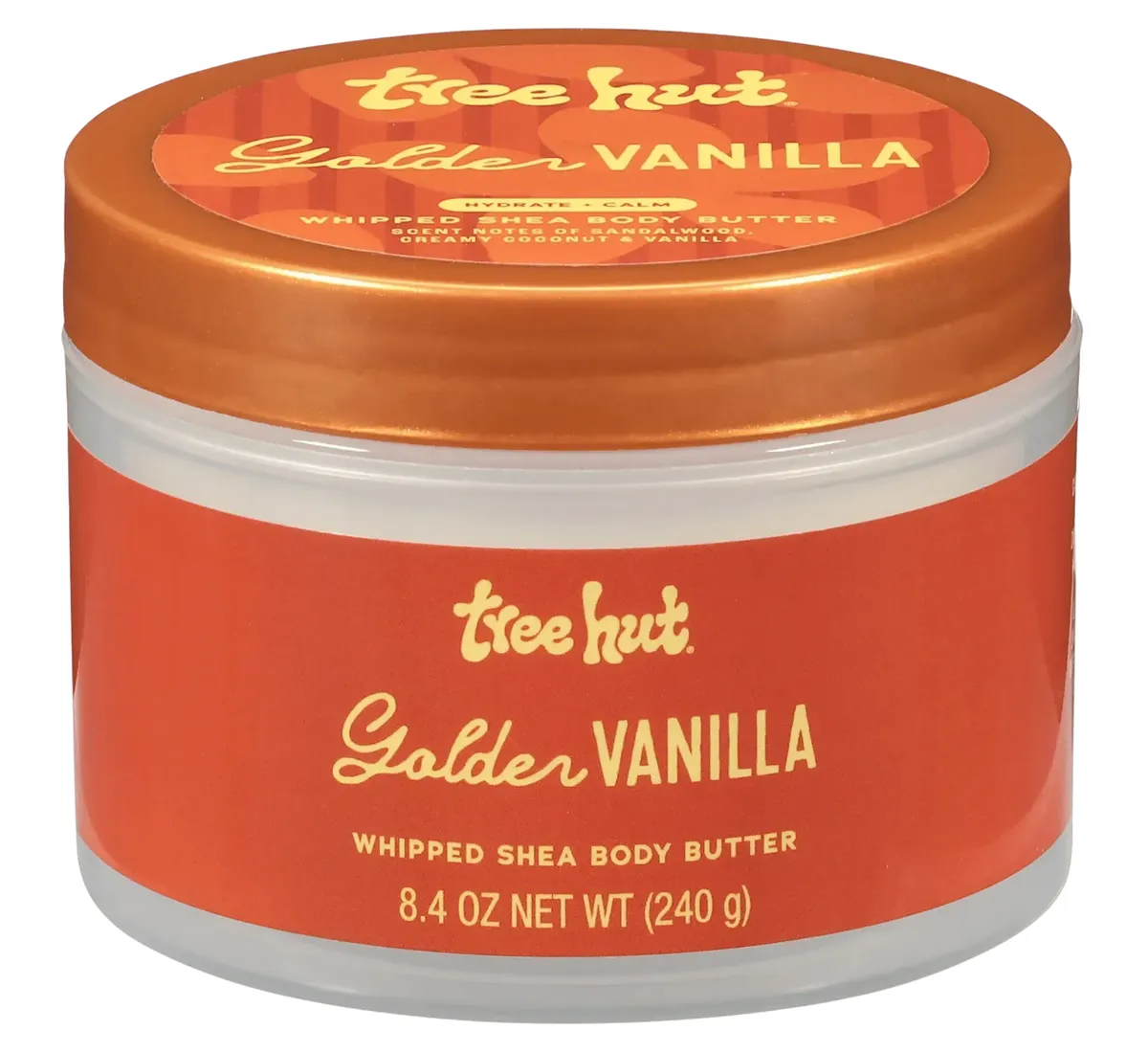 Баттер для тіла - Tree Hut Golden Vanilla Whipped Shea Body Butter