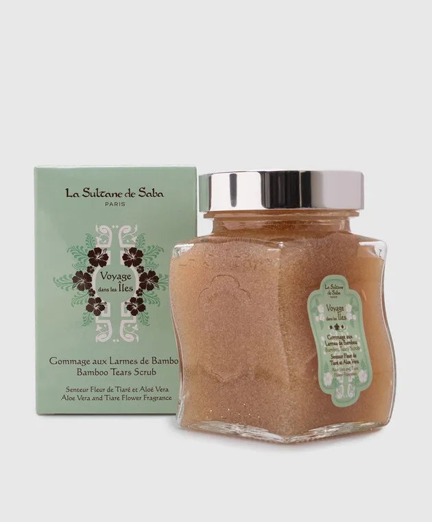 La Sultane de Saba Bambou Tears Scrub Tahiti Бамбуковий скраб для тіла «Таїті»