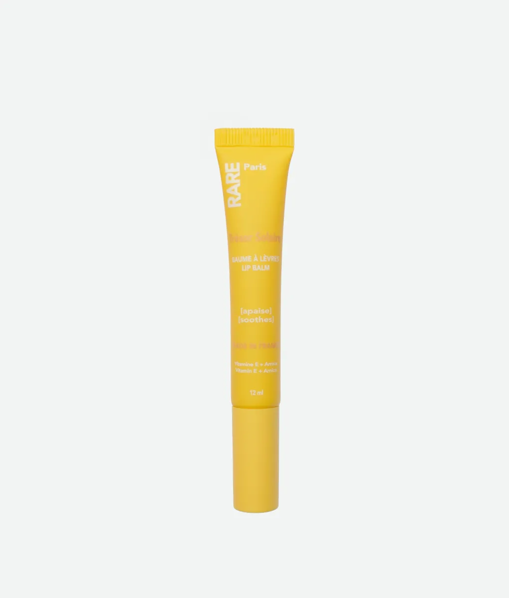 RARE PARIS Trésor Solaire Soothing Lip Balm Заспокійливий бальзам для губ із вітаміном Е та екстрактом арніки