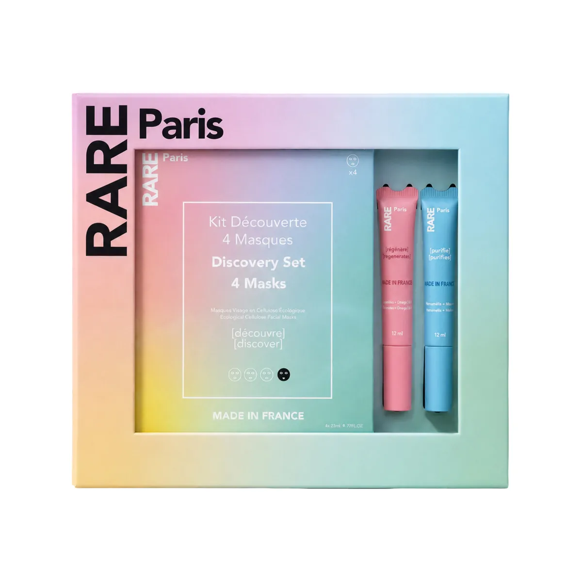 RARE Paris Limited Edition Summer Set Лімітований набір для комплексного догляду за шкірою обличчя та губами