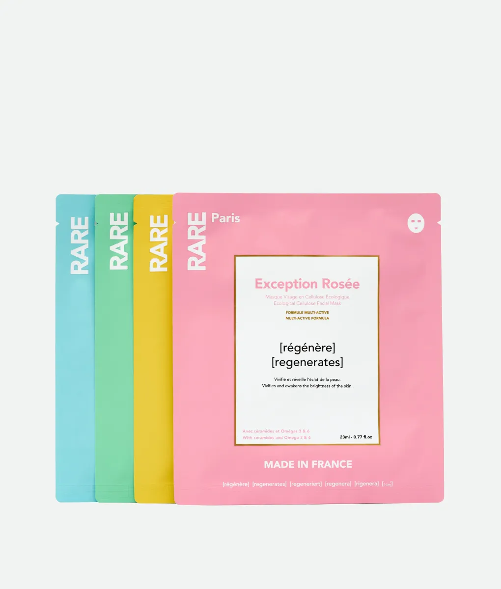 RARE Paris Limited Edition Summer Set Лімітований набір для комплексного догляду за шкірою обличчя та губами