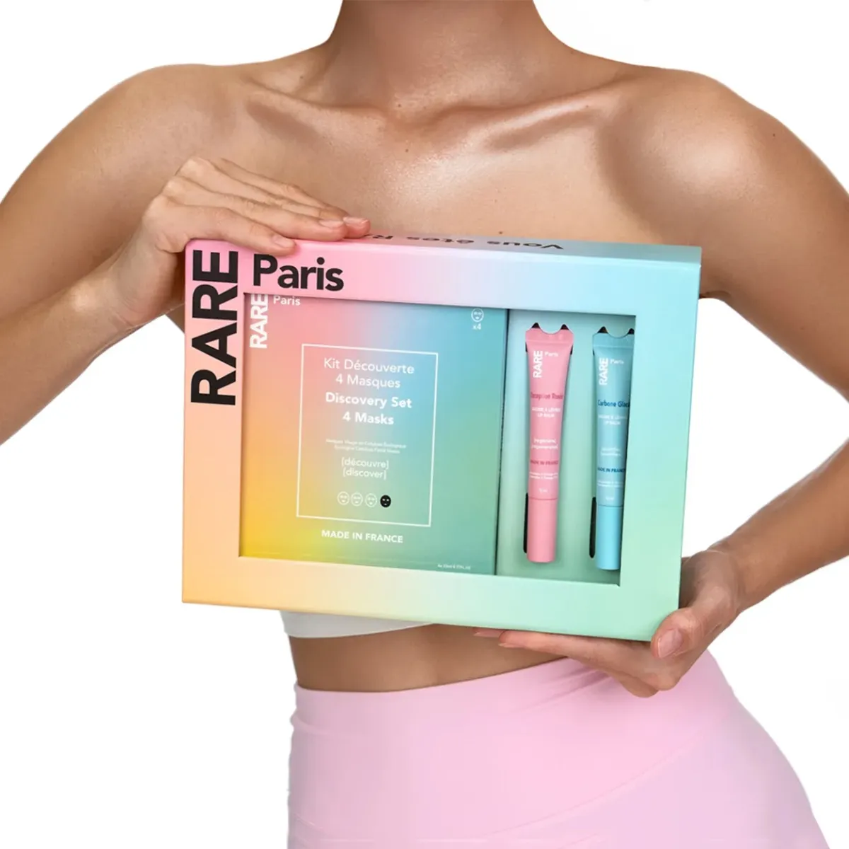 RARE Paris Limited Edition Summer Set Лімітований набір для комплексного догляду за шкірою обличчя та губами